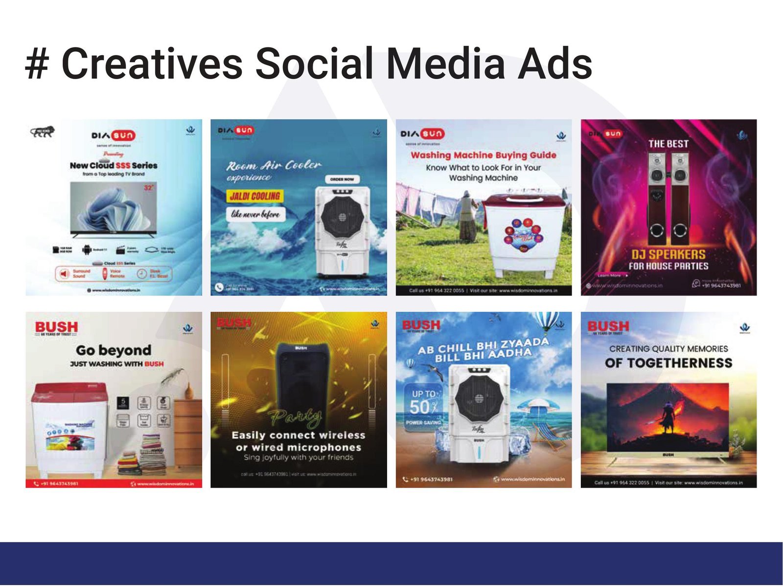 Social Media Ad Creatives — work sample 1