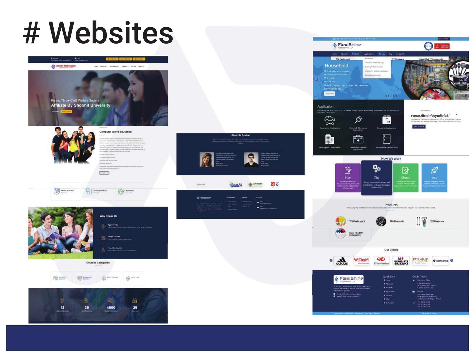 Website Development — work sample 1